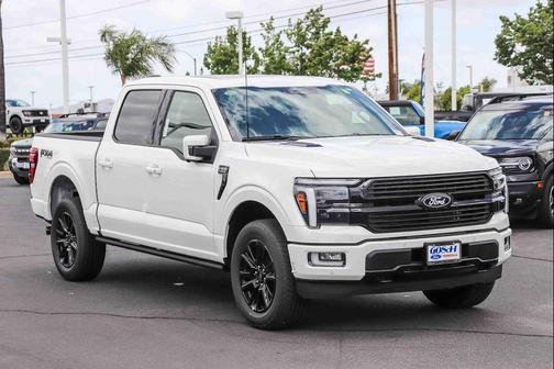 Star White Metallic Tri-Coat 2026 Ford F-150 Platinum