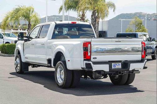 Star White Metallic Tri-Coat 2025 Ford F-450 Platinum