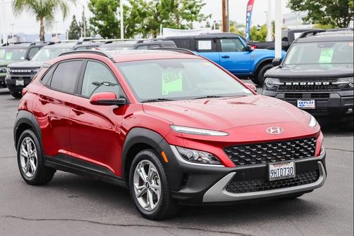 Ultimate Red 2023 Hyundai KONA SEL