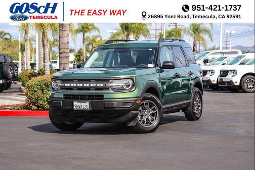 Eruption Green Metallic 2023 Ford Bronco Sport Big Bend