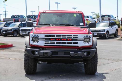 Ruby Red Metallic Tinted Clearcoat 2026 Ford Bronco Heritage Edition
