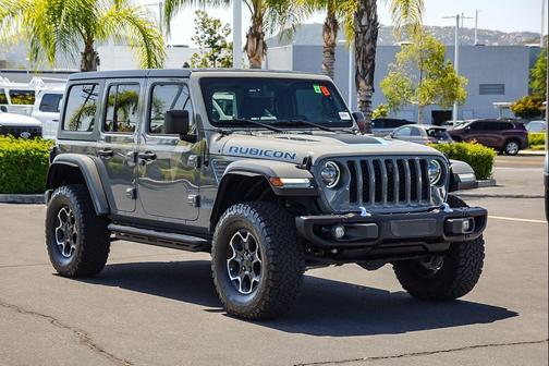 Sting-Gray Clearcoat 2023 Jeep Wrangler 4xe Rubicon