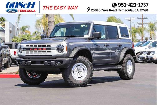 Carbonized Gray Metallic 2026 Ford Bronco Heritage Edition