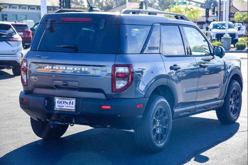 Carbonized Gray Metallic 2025 Ford Bronco Sport Badlands