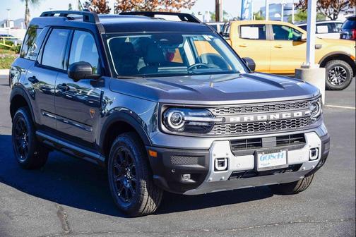 Carbonized Gray Metallic 2025 Ford Bronco Sport Badlands