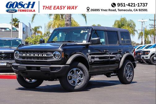 Shadow Black 2026 Ford Bronco Big Bend