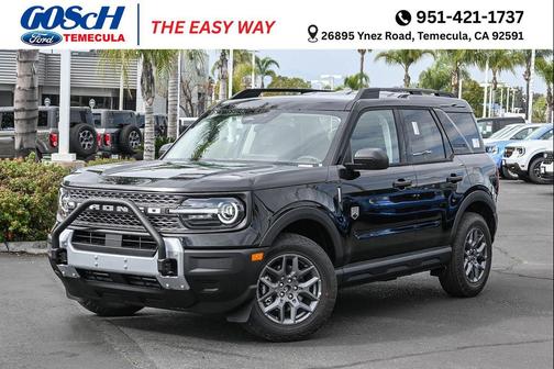 Shadow Black 2025 Ford Bronco Sport Big Bend