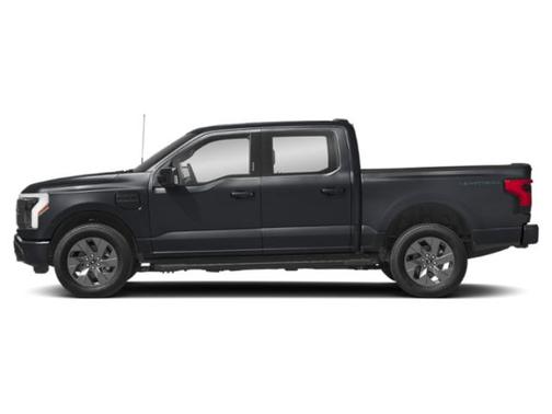 Agate Black Metallic 2025 Ford F-150 Lightning LARIAT