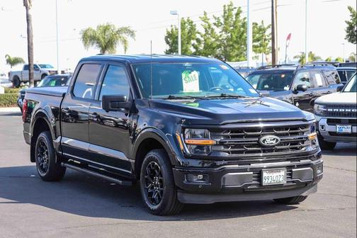 Black Metallic 2024 Ford F-150 XLT