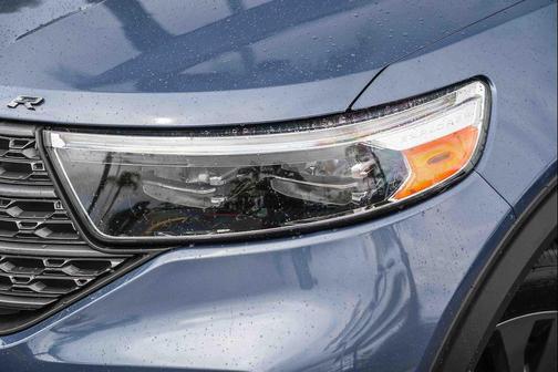 Infinite Blue Metallic Tinted Clearcoat 2021 Ford Explorer XLT