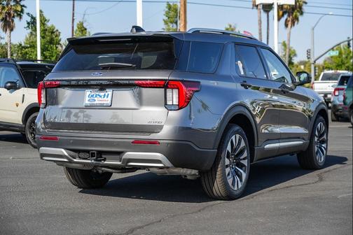 Carbonized Gray Metallic 2026 Ford Explorer Platinum