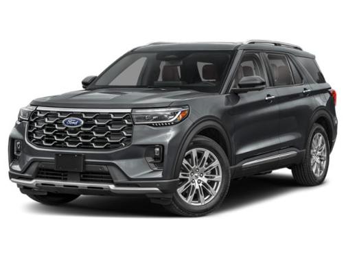 Carbonized Gray Metallic 2026 Ford Explorer Platinum