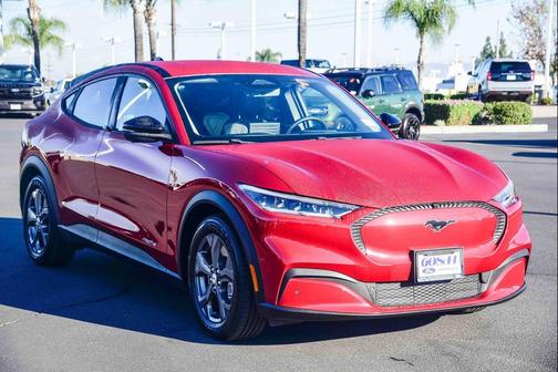 Rapid Red Metallic Tinted Clearcoat 2023 Ford Mustang Mach-E Select