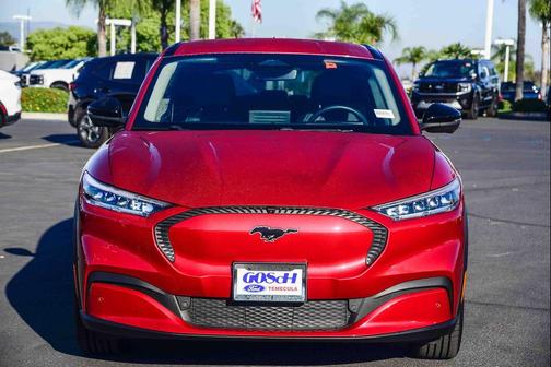 Rapid Red Metallic Tinted Clearcoat 2023 Ford Mustang Mach-E Select
