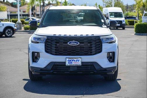Space White Metallic 2026 Ford Explorer ST-Line