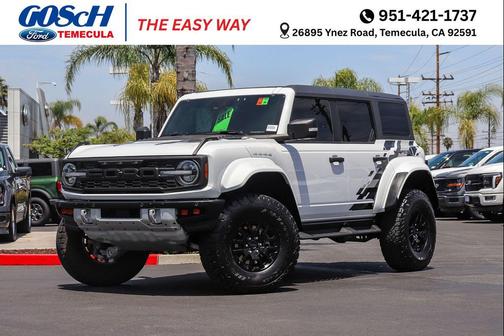Oxford White 2024 Ford Bronco Raptor
