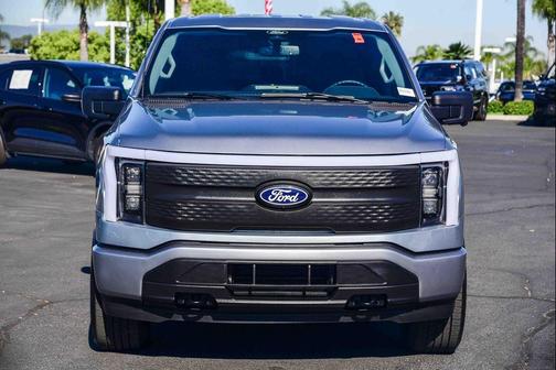 Iconic Silver Metallic 2024 Ford F-150 Lightning XLT