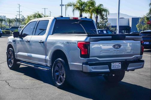 Iconic Silver Metallic 2024 Ford F-150 Lightning XLT