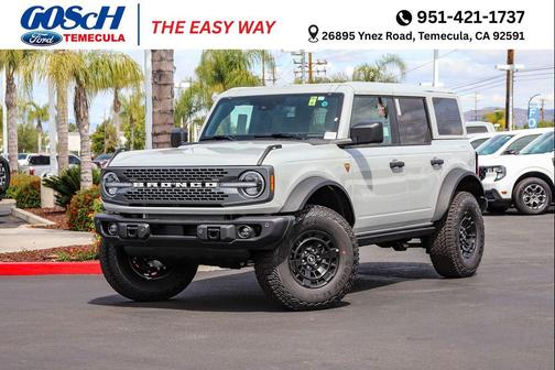 Avalanche Gray 2026 Ford Bronco Badlands