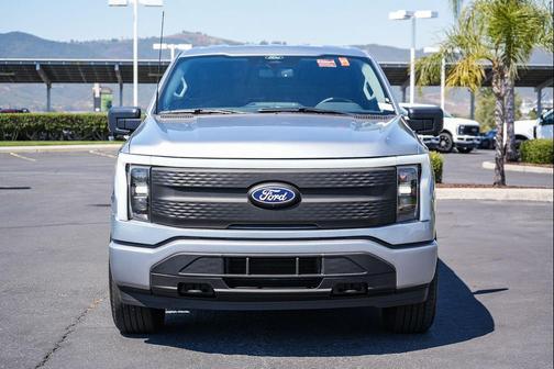 Iconic Silver Metallic 2024 Ford F-150 Lightning XLT