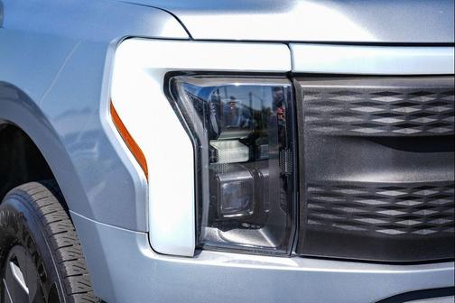 Iconic Silver Metallic 2024 Ford F-150 Lightning XLT