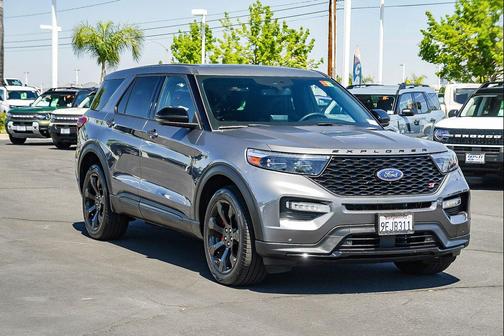 Carbonized Gray Metallic 2022 Ford Explorer ST