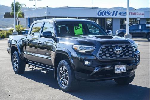 Black 2023 Toyota Tacoma TRD Sport