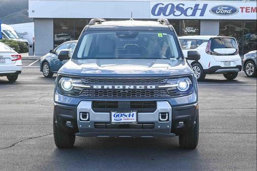 Azure Gray Metallic Tri-Coat 2025 Ford Bronco Sport Badlands