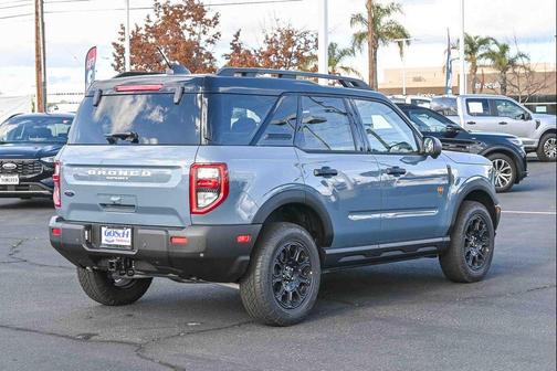 Azure Gray Metallic Tri-Coat 2025 Ford Bronco Sport Badlands