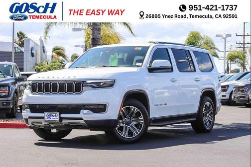 Bright White Clearcoat 2022 Jeep Wagoneer Series III 4x4