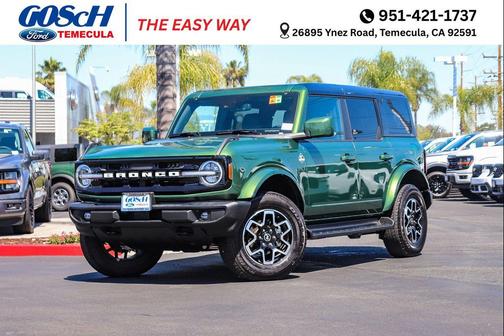 Green Metallic 2025 Ford Bronco Outer Banks