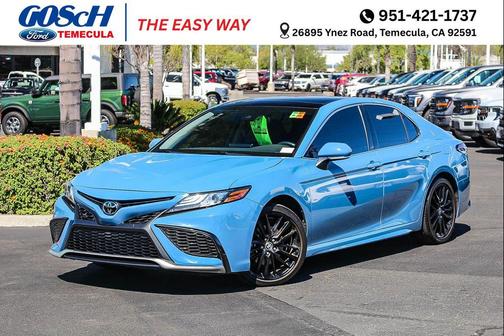 Cavalry Blue 2023 Toyota Camry XSE