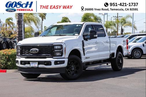 Star White Metallic Tri-Coat 2026 Ford F-250 Lariat