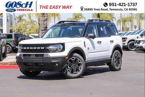 Oxford White 2026 Ford Bronco Sport Outer Banks