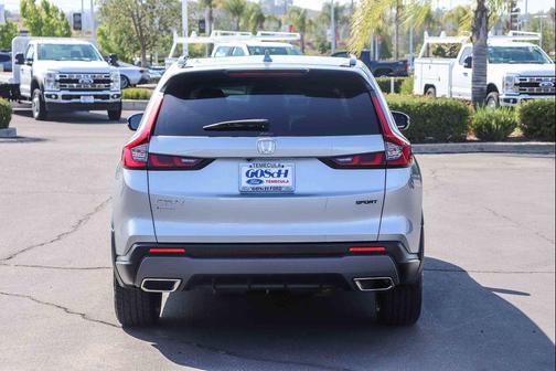 Lunar Silver Metallic 2024 Honda CR-V Hybrid Sport AWD