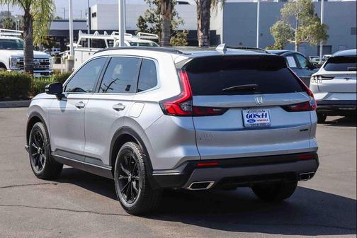 Lunar Silver Metallic 2024 Honda CR-V Hybrid Sport AWD