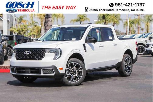 Oxford White 2026 Ford Maverick Lariat