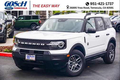 Oxford White 2026 Ford Bronco Sport Big Bend