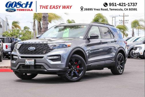 Carbonized Gray Metallic 2024 Ford Explorer ST