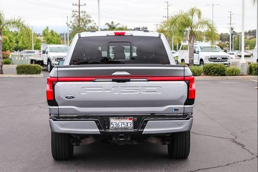 Iconic Silver Metallic 2023 Ford F-150 Lightning LARIAT