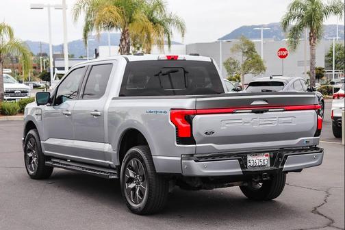 Iconic Silver Metallic 2023 Ford F-150 Lightning LARIAT