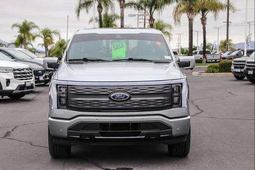 Iconic Silver Metallic 2023 Ford F-150 Lightning LARIAT