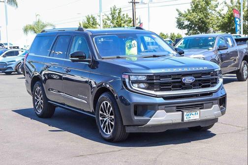 Blue Metallic 2025 Ford Expedition Max Platinum
