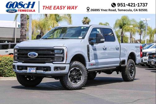 Glacier Gray Metallic Tri-Coat 2026 Ford F-250 Platinum