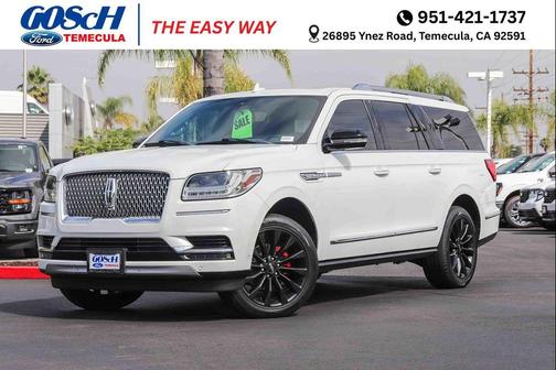 Pristine White 2020 Lincoln Navigator Reserve