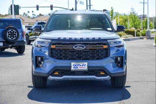 Vapor Blue Metallic 2026 Ford Explorer Tremor