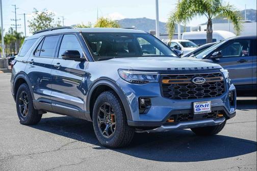 Vapor Blue Metallic 2026 Ford Explorer Tremor