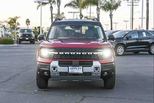 Ruby Red Metallic Tinted Clearcoat 2026 Ford Bronco Sport Badlands