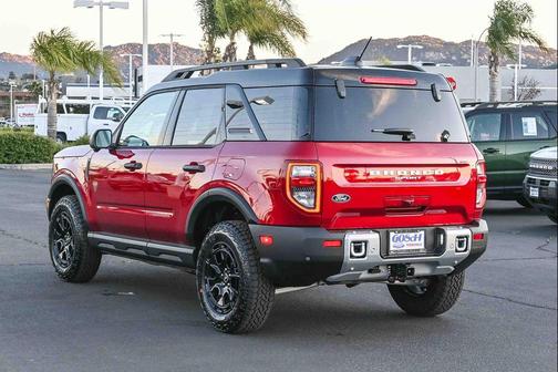Ruby Red Metallic Tinted Clearcoat 2026 Ford Bronco Sport Badlands