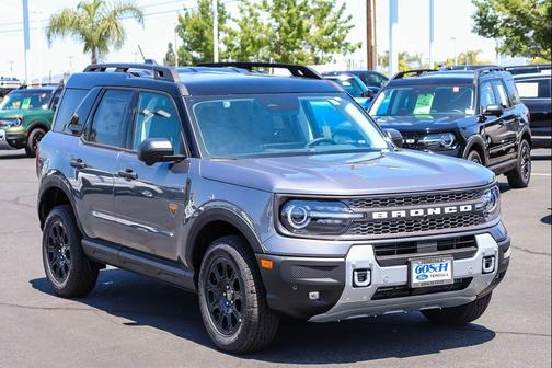Carbonized Gray Metallic 2026 Ford Bronco Sport Badlands